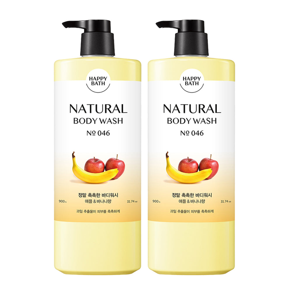 Happy Bath Truly Moisturizing Mildly Acidic Body Wash 900g (2-pack)