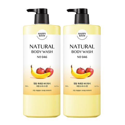 Happy Bath Truly Moisturizing Mildly Acidic Body Wash 900g (2-pack)
