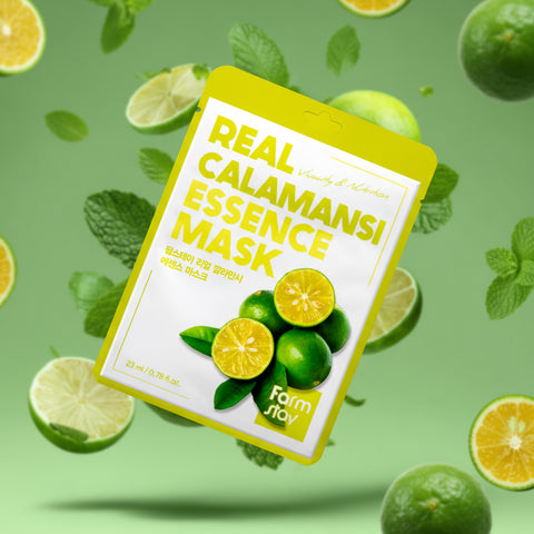 Farmstay Real Calamansi Essence Mask 23ml (10 sheets)