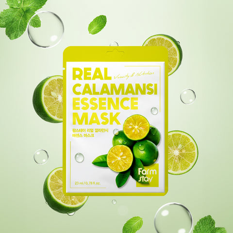Farmstay Real Calamansi Essence Mask 23ml (10 sheets)