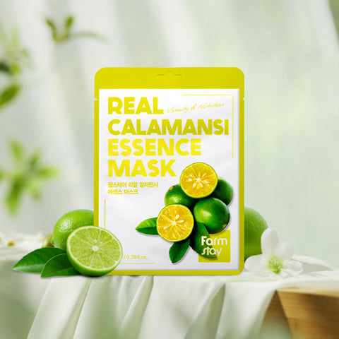 Farmstay Real Calamansi Essence Mask 23ml (10 sheets)