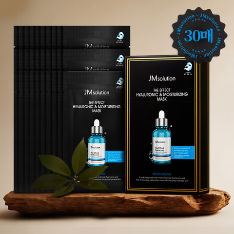 JM Solution The Effect Hyaluronic & Moisturizing Mask 24ml 10P (3 Pack)
