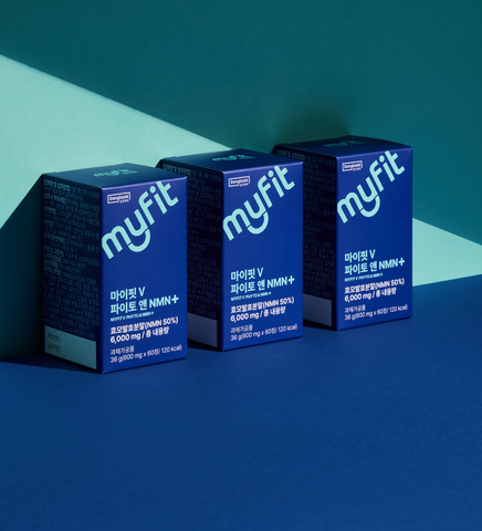 DongKook MyFit Plant-Based NMN Phyto & NMN 60 Tablets x 2 Boxes (4-Months)
