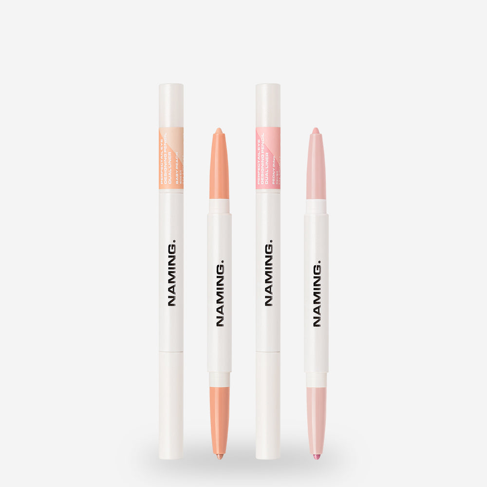 NAMING. Perfect Tail Eye Designing Pencil Dual Liner Duo (0.2g x 2)