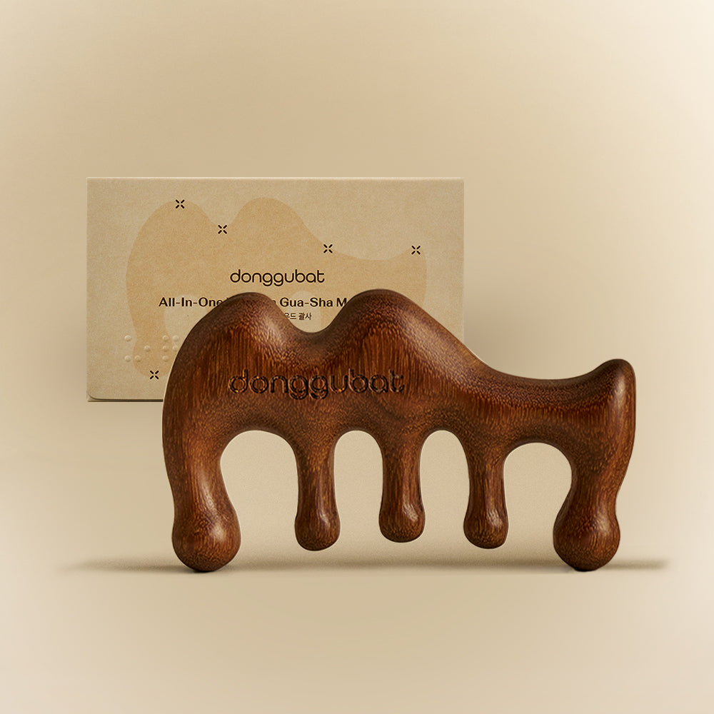 Donggubat All-in-One Wood Gua Sha
