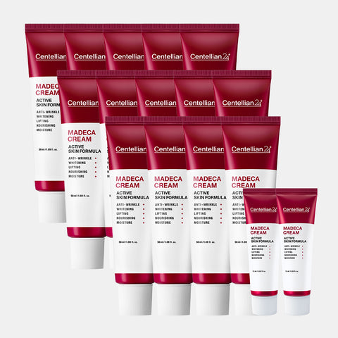 Centellian24 Madeca Cream Active Skin Formula Season 5 50ml x14 + 15ml (2 pack)