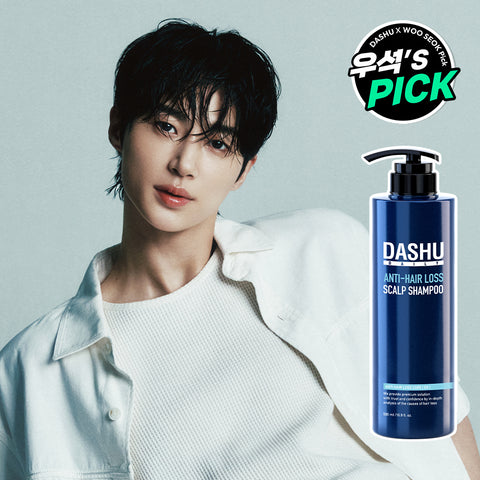 Dashu Daily Herbal Scalp Gold Anti-Hair Loss Shampoo EX 500ml