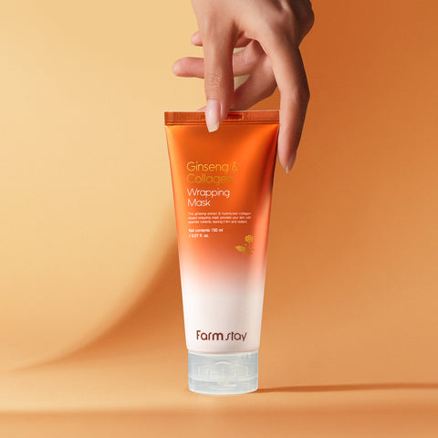 Farmstay Ginseng & Collagen Wrapping Mask 150ml