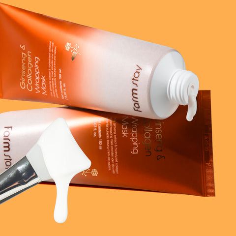 Farmstay Ginseng & Collagen Wrapping Mask 150ml
