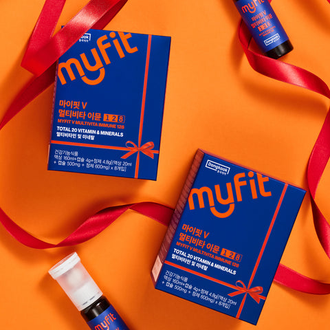 DongKook MyFit V Multivitamin Immune 128 (20ml + 500mg + 600mg) x 8-Pack