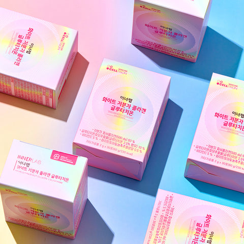 Celltrion InnerLab White Low-Molecular Collagen Glutathione 2 Boxes (60 Sachets 2g each)