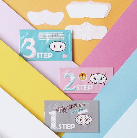 Holika Holika Pig Clear Blackhead 3-Step Nose Pack Kit