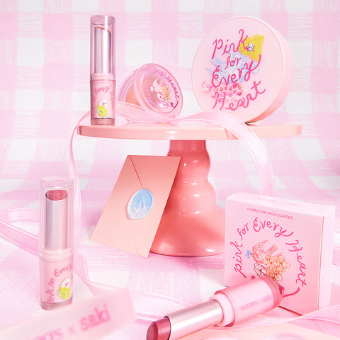 AGE20'S Pink For Every Heart D'Origin Essence Pact Pink Latte 12.5g x2 + 12.5g Refills x2