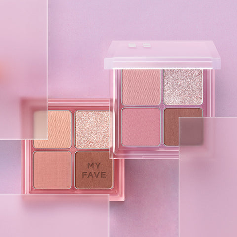 Holika Holika Pastel Haze Collection My Fave 4-Color Shadow Palette 6.5g