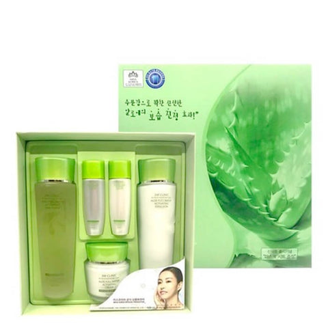 3W CLINIC Aloe Full Water Activating Skin Care 3 Set