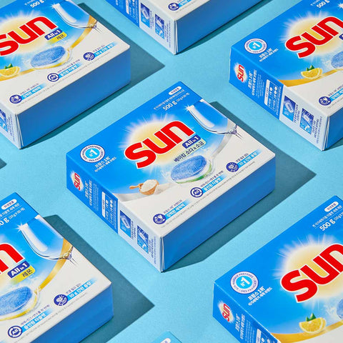 SUN Dishwasher Tablets Baking Soda & Salt 10g x 50