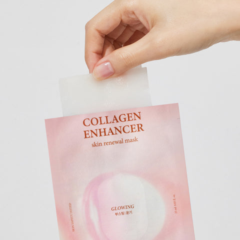 Leaders Skin Boosting Collagen Enhancer Skin Renewal Mask 25 ml (10 sheets)