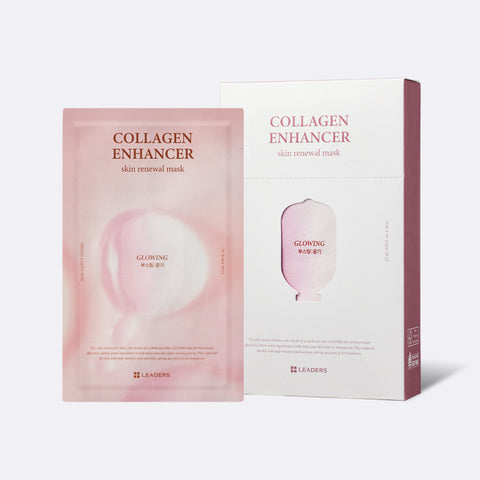 Leaders Skin Boosting Collagen Enhancer Skin Renewal Mask 25 ml (10 sheets)