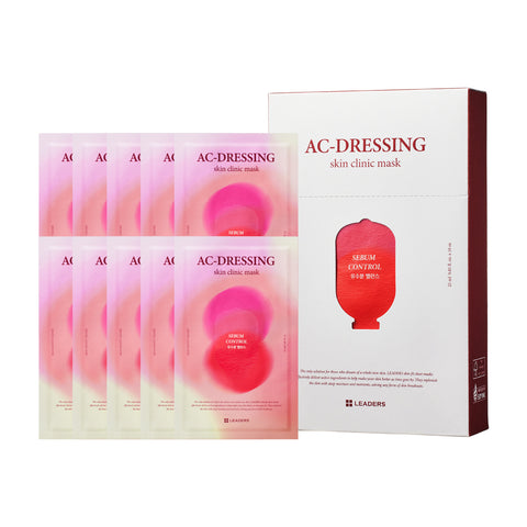 Leaders AC-Dressing Skin Clinic Mask 25ml (10 Sheets)