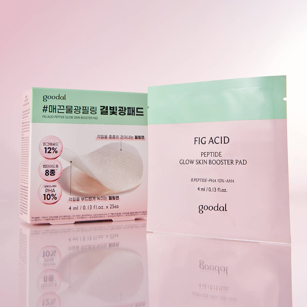 GOODAL FIG ACID PEPTIDE GLOW SKIN BOOSTER PAD