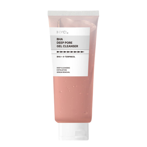 HYCL BHA 3-Piece Set Gel Cleanser 150ml BHA Toner 200ml and Plumping Cream 70ml