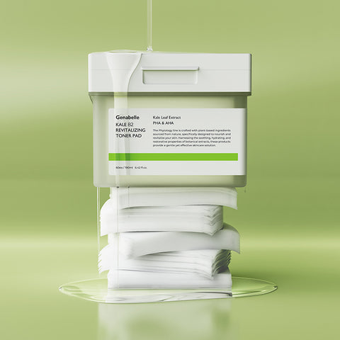 Genabelle Kale 82 Revitalizing Toner Pads 60 Sheets (2 Pack)