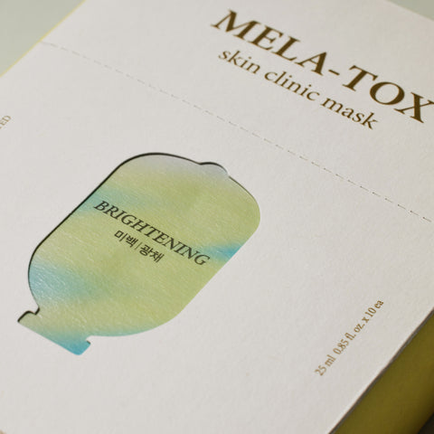 Leaders Triple Whitening Mela Tox Skin Clinic Mask 25ml (10 sheets)