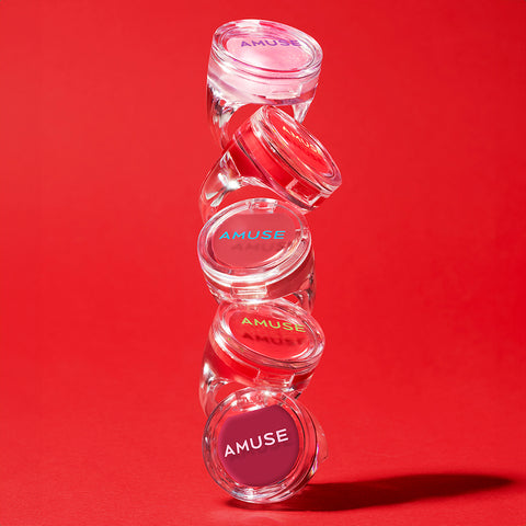 Amuse Ring Lip Balm Jewelry Set (0.9g x 5)