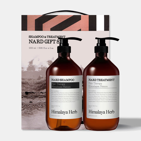 Nard 1L Shampoo & Treatment Gift Set Signature Scent (2 Pack)