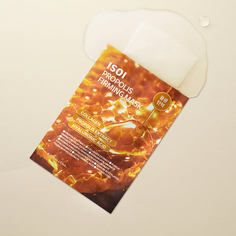 ISOI Adhesive Sheet Mask 23ml - 20 Sheets (Plum / Houttuynia / Ocean / Propolis)