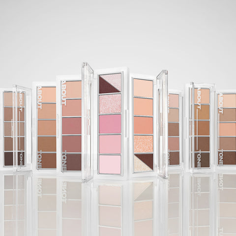 Abouttone Return to Basic Shadow Palette (9 g / 8 g) Includes 2 Brushes