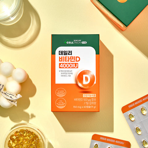 Celltrion InnerLab Daily Vitamin D 4000 IU 60 Capsules (6 Pack)