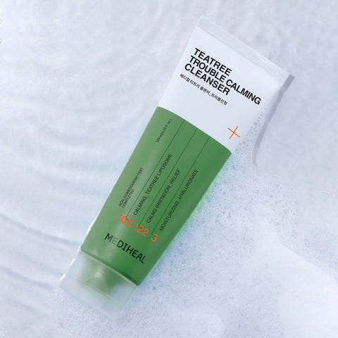 Mediheal Tea Tree Trouble Soothing Cleansing Foam 120ml (2 Pack)