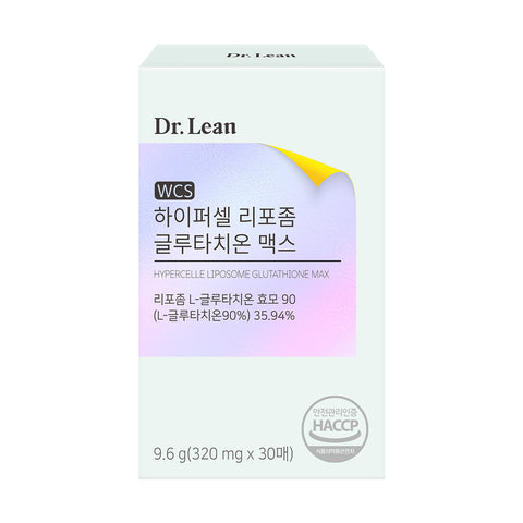 Dr. Lean Song Joong-ki Hypercell Liposomal Glutathione Max Film 320 mg x 30 sheets (6 Pack) (6 months)