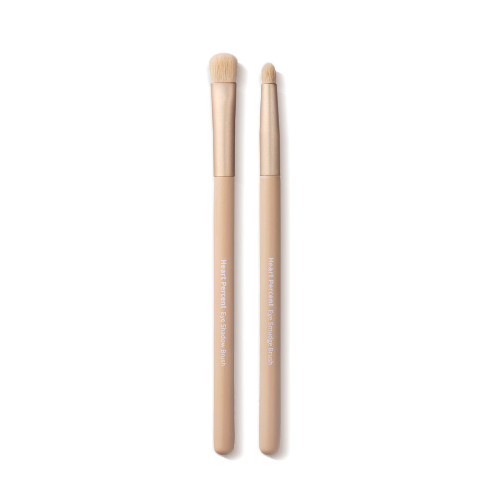 Heart Percent Eye Brush Duo Set