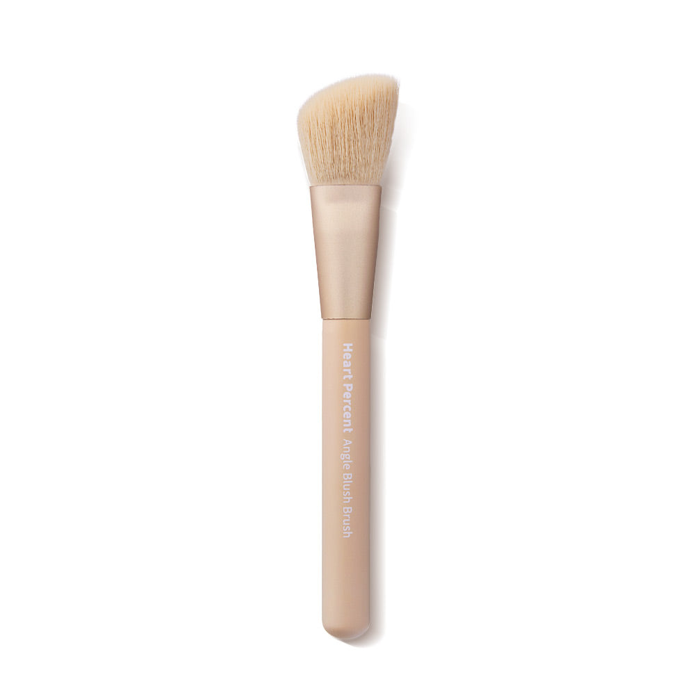 Heart Percent Angled Blush Brush