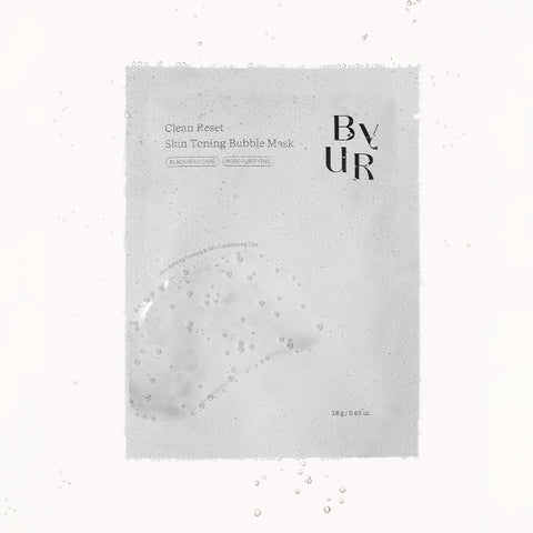 BYUR Clean Reset Toning Bubble Mask (1 Sheet)