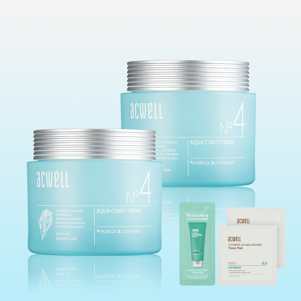 Acwell Aqua Cliniity Cream 50ml (2 Pack)