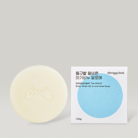 Donggubat All-in-One Baby Soap Aloe Body Wash 100g