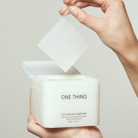 One Thing Cica Peeling Toner Pad 65 Sheets (2 Pack)