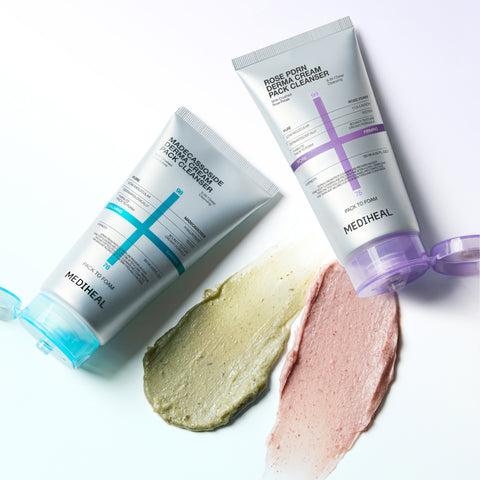 Mediheal Derma Cream Pack Cleanser Rose PDRN 120ml