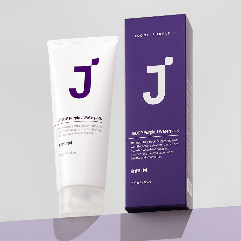 Jsoop No-Wash Water Pack Hair Treatment - Purple J, 200ml