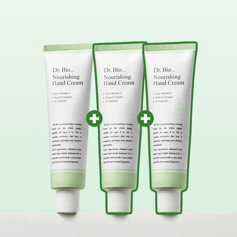 Dr.Bio Nourishing Hand Cream 80ml (3 Pack)