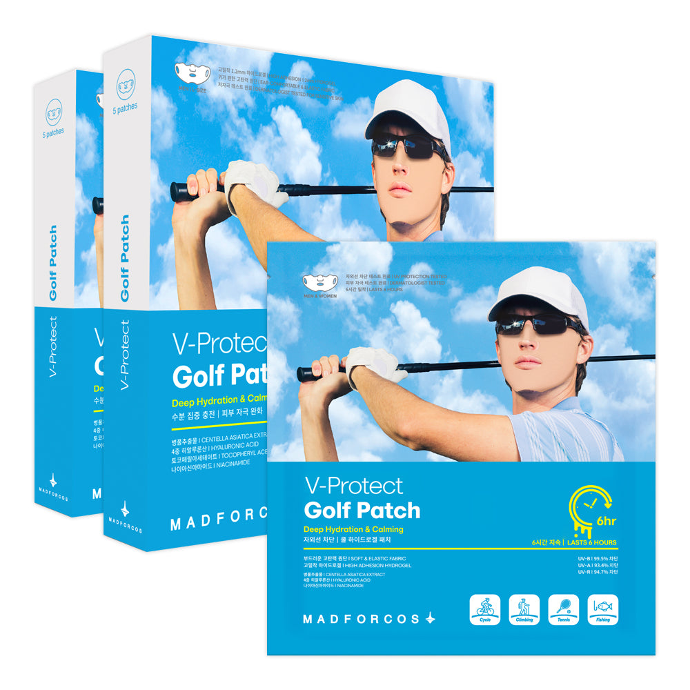 Madforcos UV Protect Cool Golf Patch - Men's 10-Pack