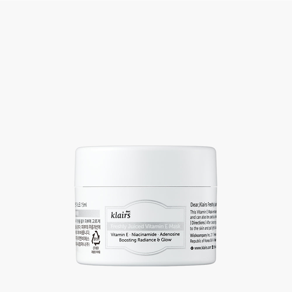 Dear Klairs Freshly Juiced Vitamin E Mask Miniature 15g