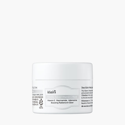 Dear Klairs Freshly Juiced Vitamin E Mask Miniature 15g
