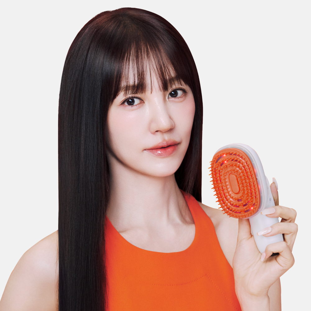 Lilyeve Grow Turn Brush Steam Booster - Scalp Massage & Steam Therapy