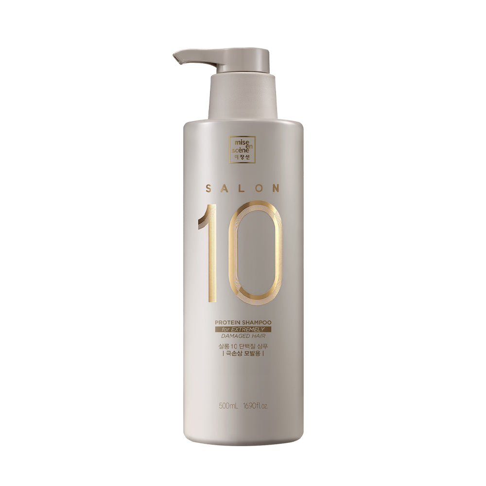 Mise en Scene Salon Plus Clinic 10 Protein Shampoo for Severely Damaged Hair - 500ml