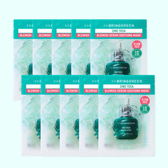 Bringgreen Zinc Teca Trouble Serum Mask 20P