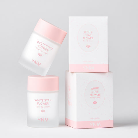 YNM White Star Flower Vegan Tone-up Cream 50ml